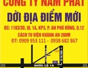 THÔNG BÁO CHUYỂN CHI NHÁNH Ở TPHCM
