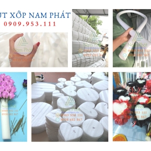 ỐNG XỐP PE FOAM CẮM HOA, CỐT HOA GIẢ TẠI TPHCM, BÌNH DƯƠNG