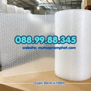 Cuộn Xốp Hơi 30cm x 100m Bọc Hàng 