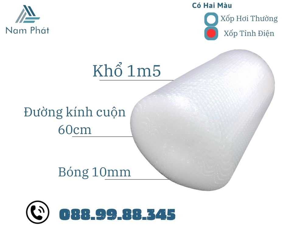 Xốp Hơi Bong Bóng 1m5