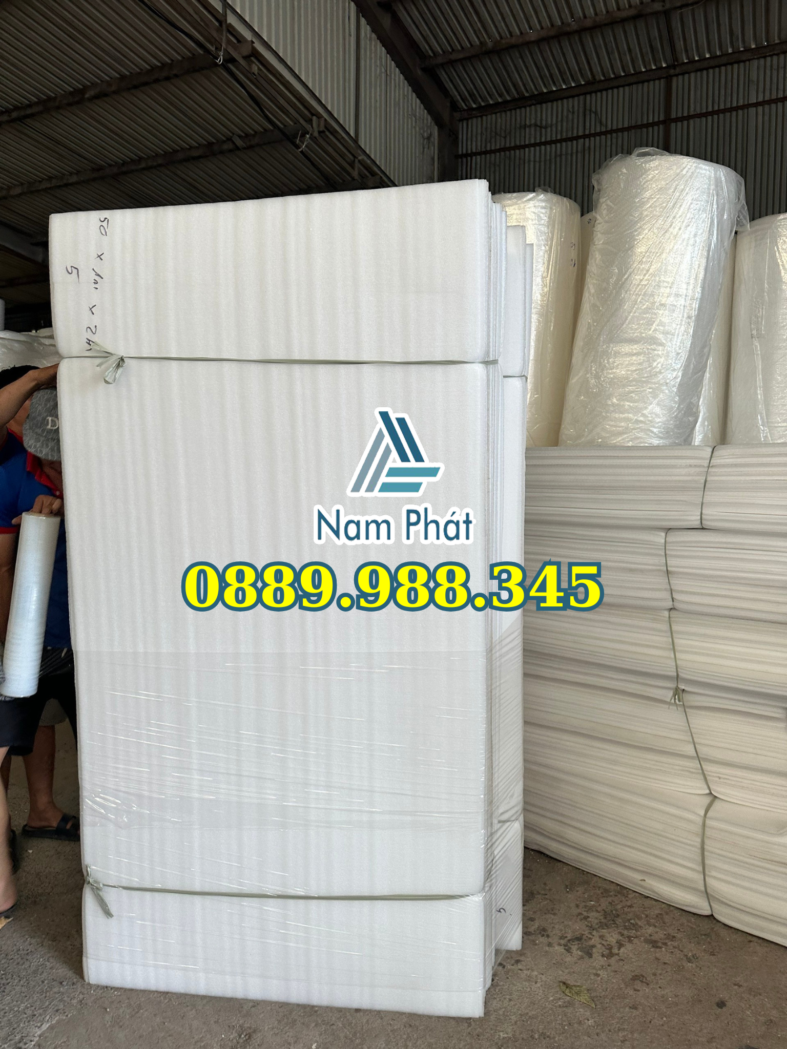 tấm foam 50mm x 2m x 1m