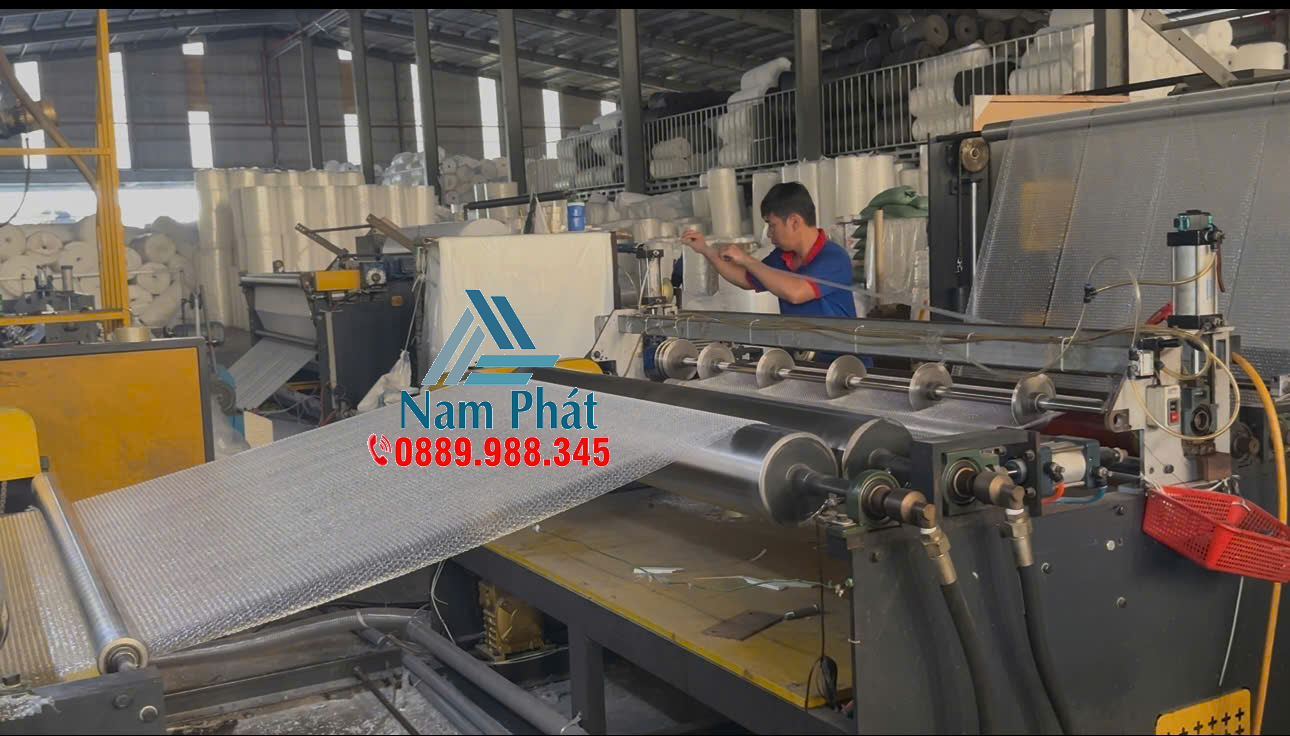 dây chuyền sản xuất xốp hơi