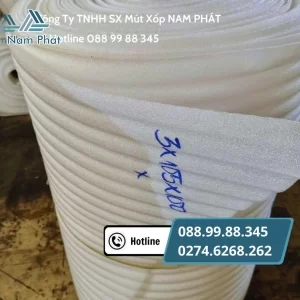 Cuộn xốp foam 3mm x 105cm x 100m  chống sốc 