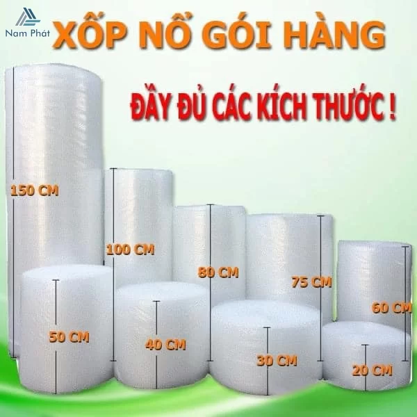 CUỘN XỐP HƠI 1M4 X 100M